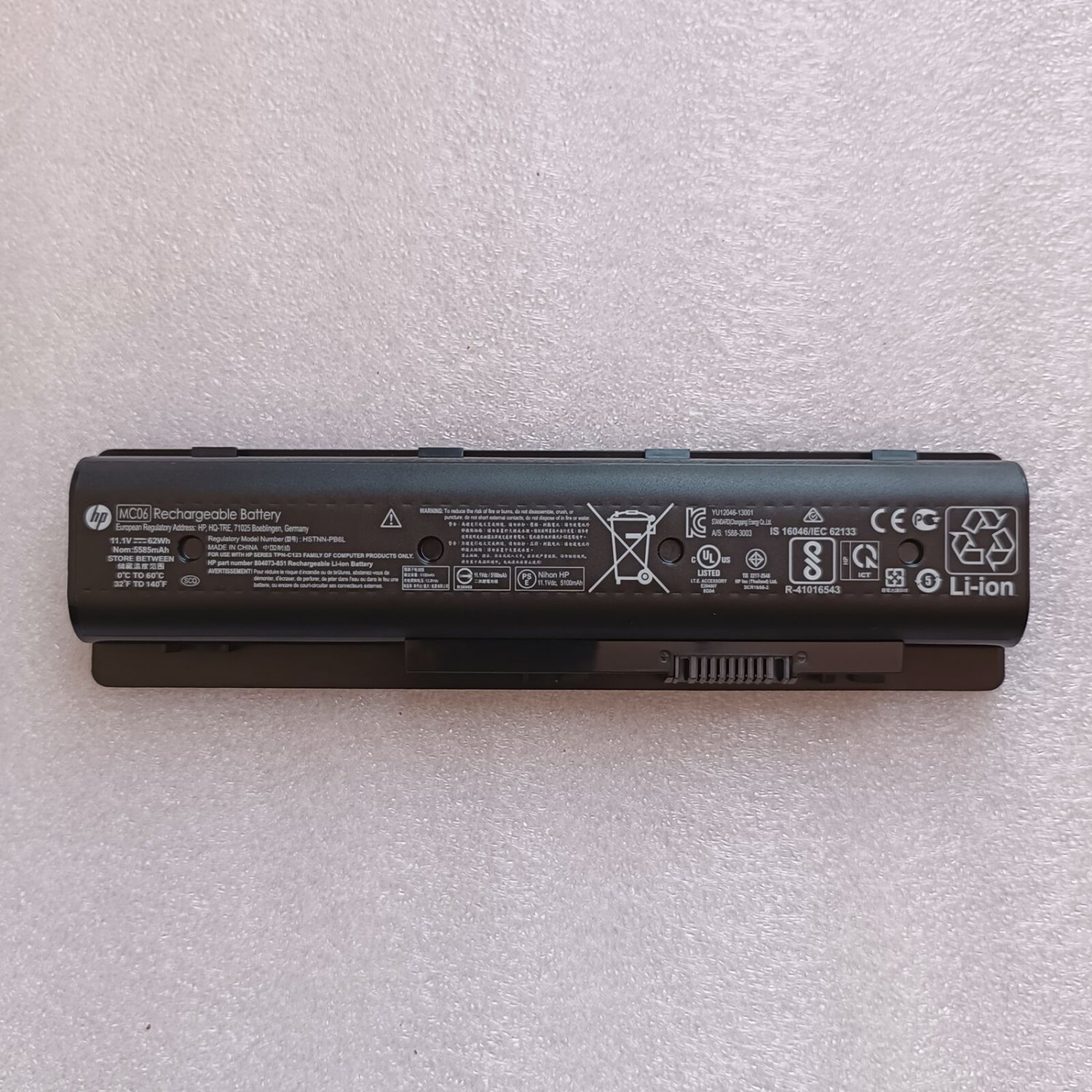 HP MC06 Battery HSTNN-PB6L For HP Envy 17-R010TX 17-R011TX 17-R012TX 62Wh