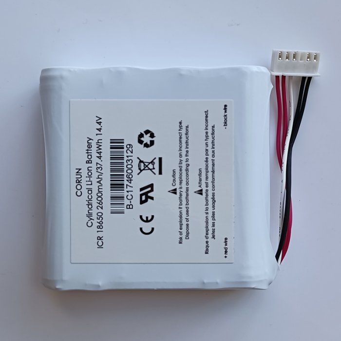 2600mAh 37.44Wh Jibo Robot Battery CORUN Cylindrical Li-ion Battery ICR 18650