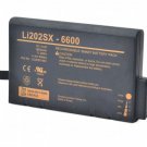 LI202SX-6600 Battery Replacement For TSI 9130-02 95330-01 9530-02 9310-02