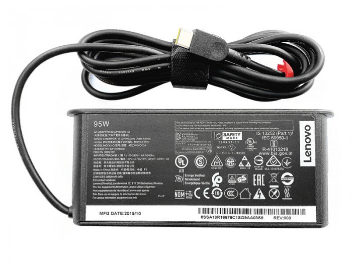 ADLX95YCC3A Lenovo Type-C AC Adapter For X280 A485 R480 T480 T580 E480 E485 95W