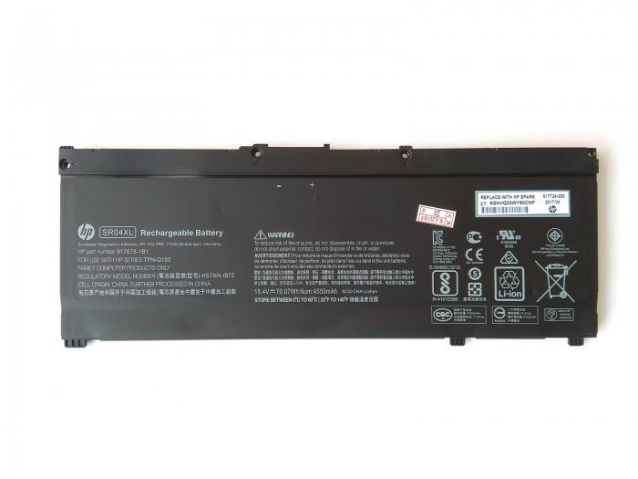 HP SR04XL Battery TPN-Q193 For Pavilion Power 15-CB047TX 15-CB048TX 15-CB049TX