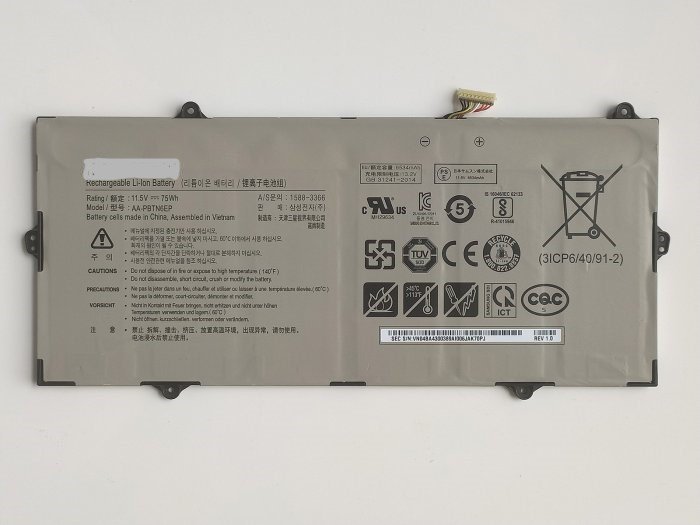 AA-PBTN6EP battery for Samsung NP900X3T NP900X5T-X01US NT950XBE NP900X5T