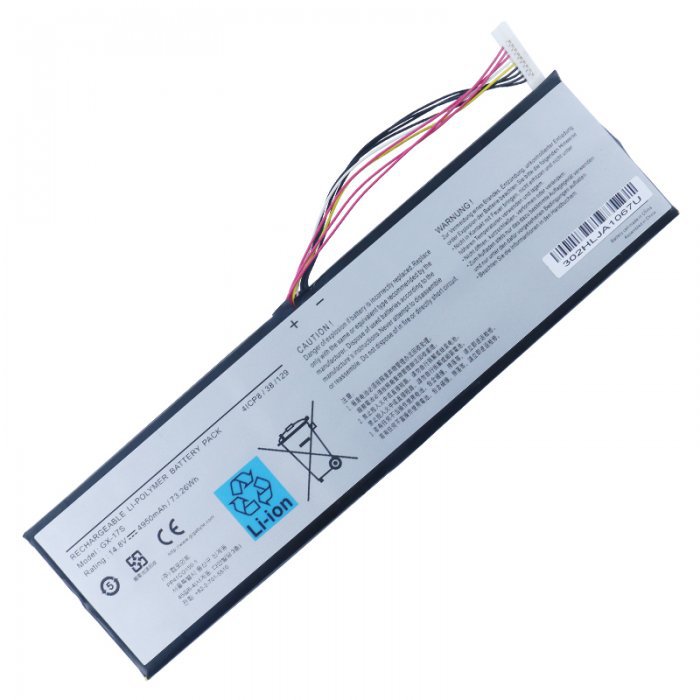 GX-17S Battery Replacement For GIGABYTE AORUS X3 X5 X7 X5S V2 V3 V4 V5 V6
