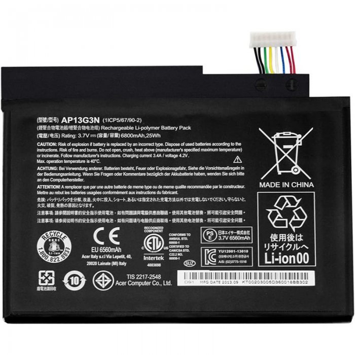 AP13G3N Battery Acer Replacement For Iconia W3-810 Tablet 8