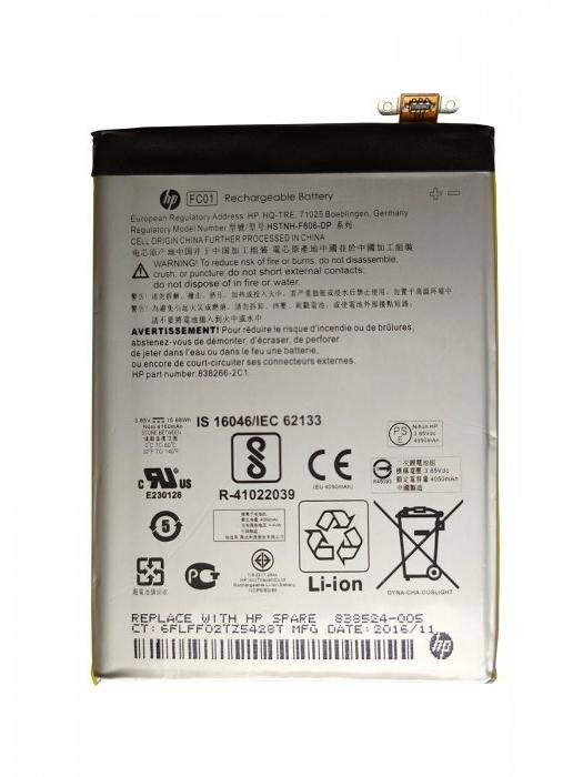 HP FC01 Battery 838524-005 838266-2C1 For HP Elite X3 Phone