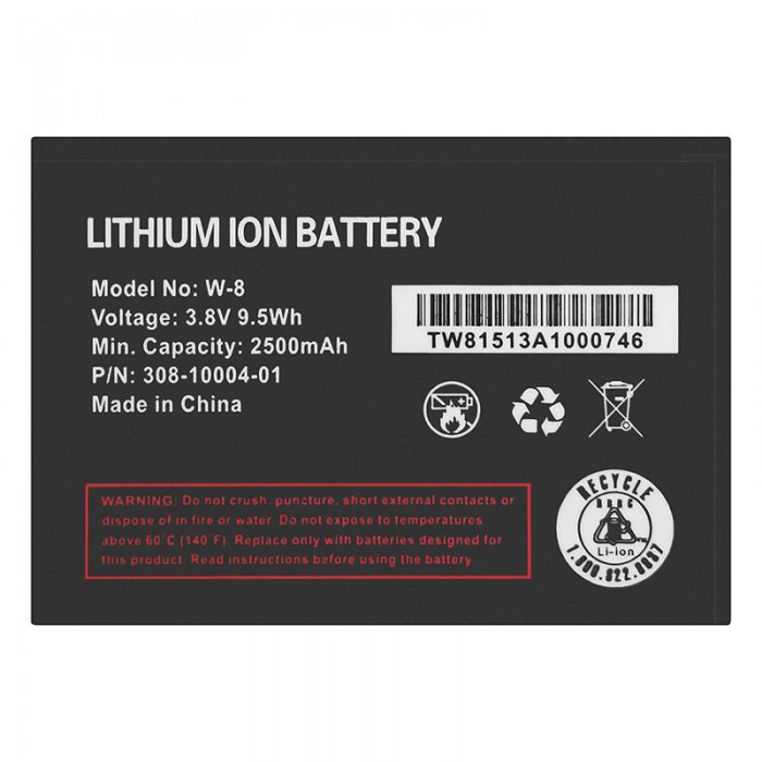 Netgear W-8 Battery Replacement 308-10004-01 For Netgear AC779S FUSE BOOST MOBILE HOT SPOT
