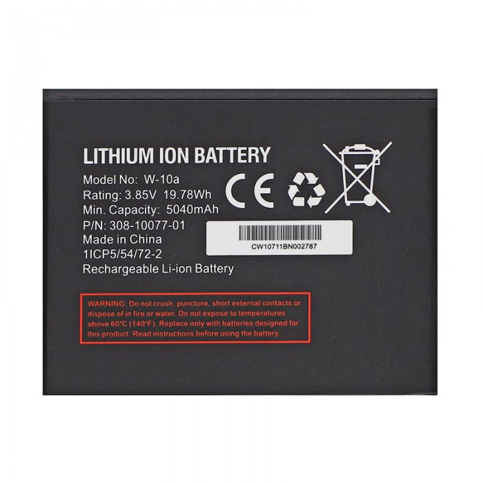 Netgear W-10a W10A Battery Replacement 308-10077-01 For Netgear M2 MR2100 Broadband Router