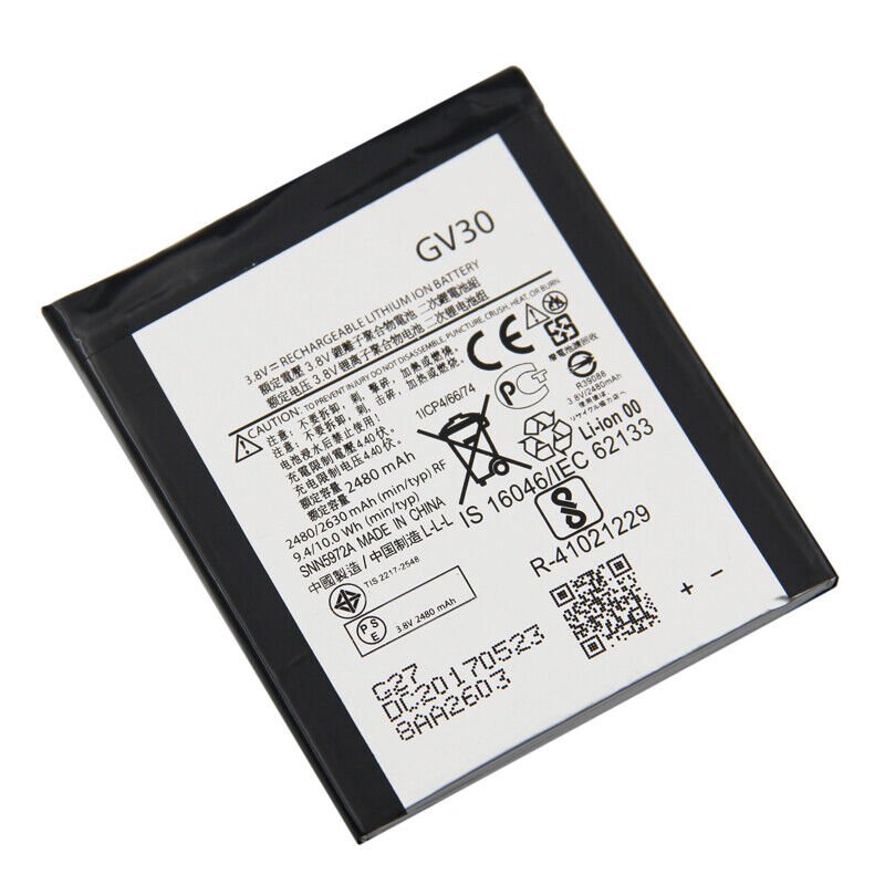GV30 Battery Replacement For Motorola XT1650 Mobile Smart Phone SNN5972B 3.8V