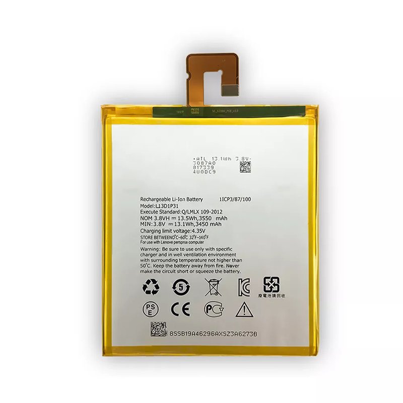 L13D1P31 Battery Replacement For Lenovo IdeaPad A7-50 TB-7304N
