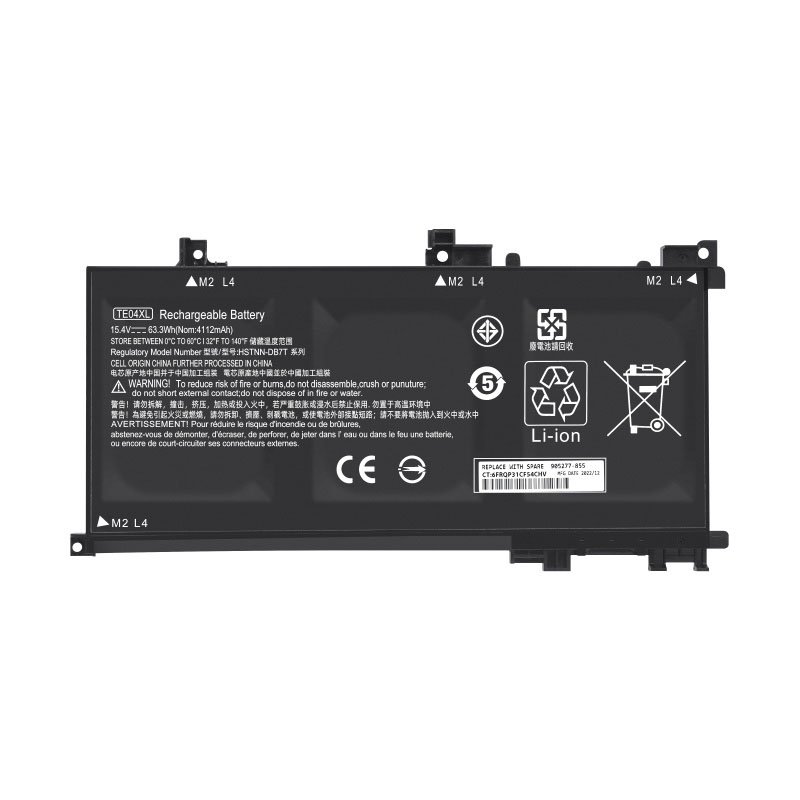 HP TE04XL Battery Replacement 905277-855 For Pavilion 15T-BC200 Omen 15-AX