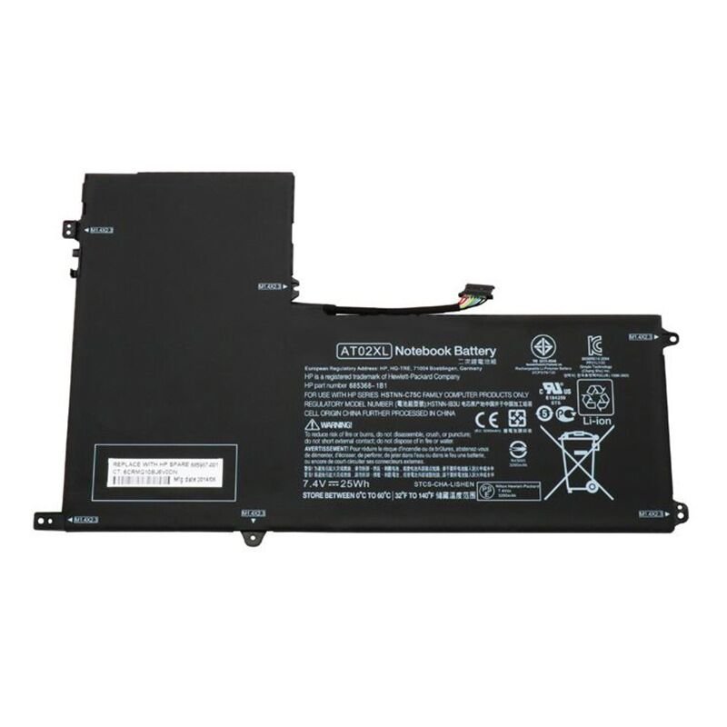 HP AT02XL Battery Replacement 685987-001 HSTNN-IB3U For ElitePad 900 G1 Tablet