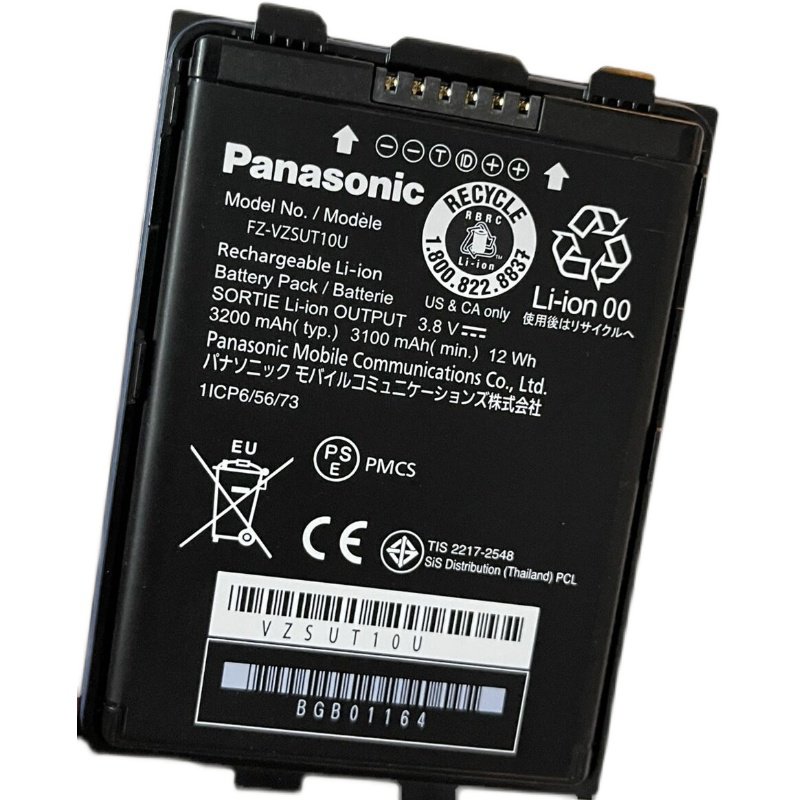 FZ-VZSUT10U P34 Battery Replacement For Panasonic FZ-A3 FZ-T1 FZ-S1 FZ-L1