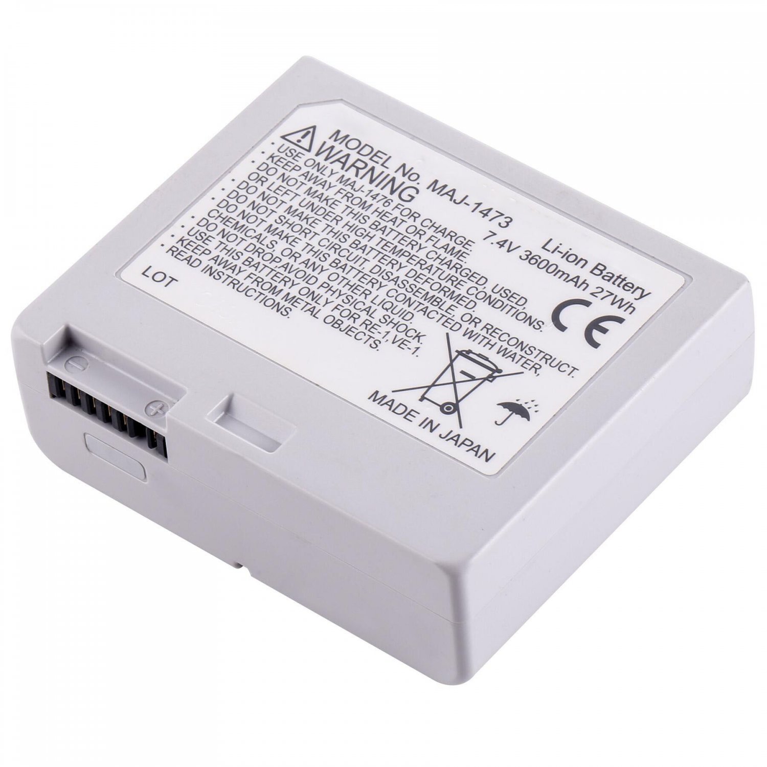 MAJ-1473 Battery Replacement For Olympus VE-1 RE-1 MAJ-1467 MEDICAL SYSTEMS