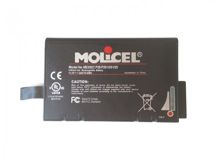 Molicel ME202EK Battery Replacement For Philips SureSign VM8 VM6 REF 989803194541 PN 453564509341