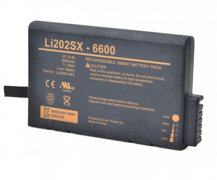 LI202SX-66C Battery Replacement For TSI 9130-02 95330-01