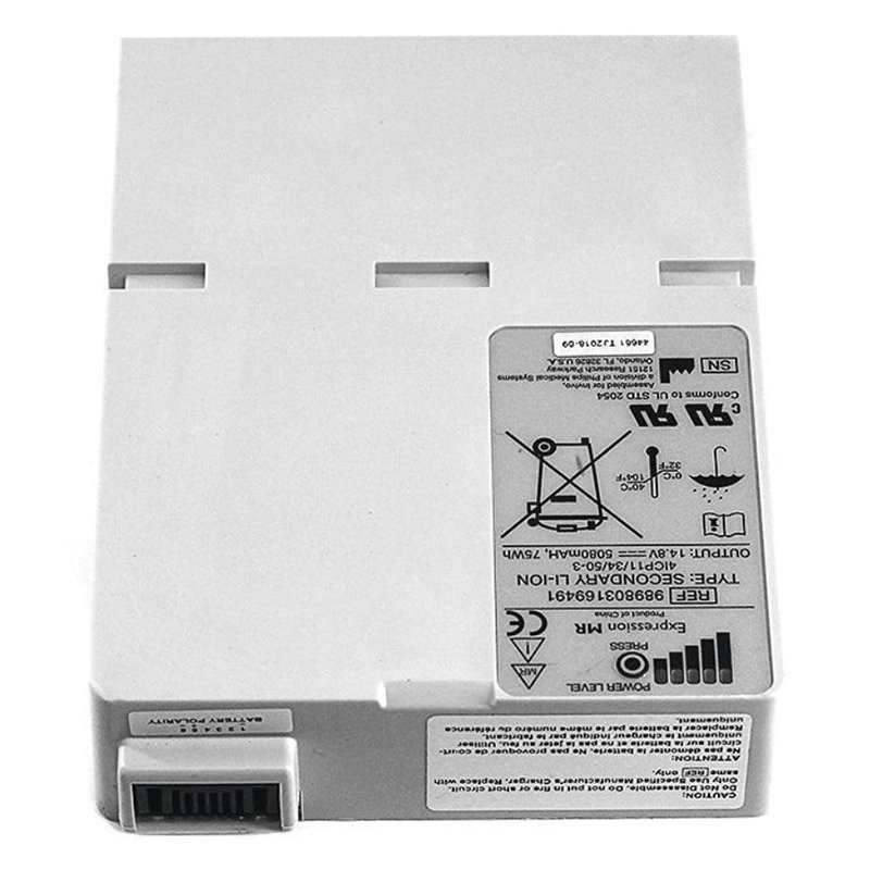 989803169491 Battery For Philips Invivo MR400 MR200 Monitor MR Patient Care