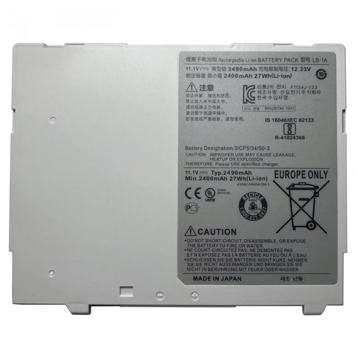 LB-AG Battery Pack For Canon Agfa DR Panel 11.1V 2490mAh 27Wh Replacement