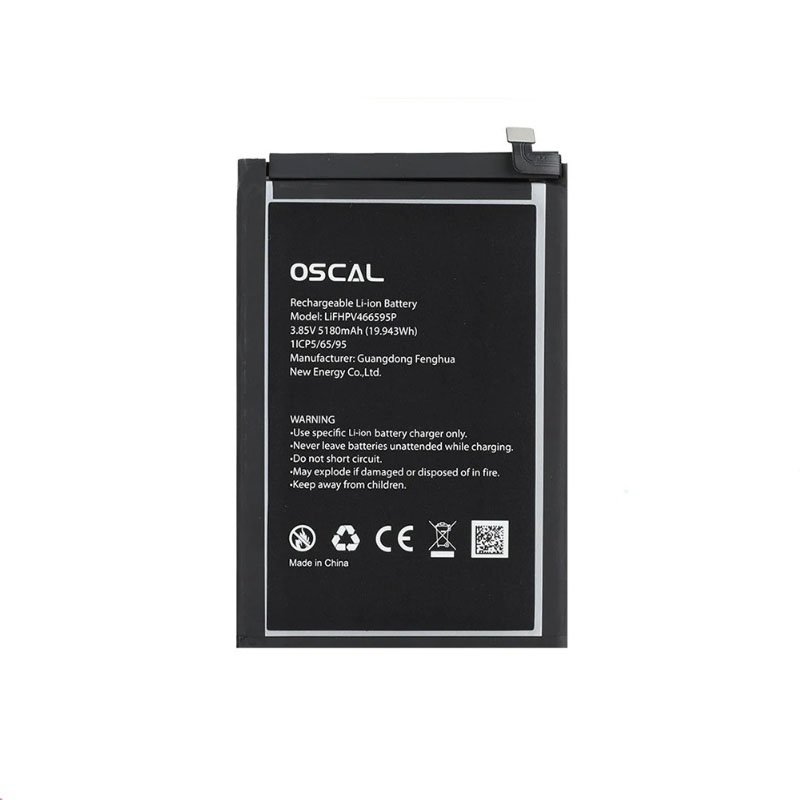 LiFHPV466595P Battery For Blackview OSCAL C80 Phone 3.85V 5180mAh Replacement