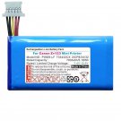 P0929-LF 733432CX Battery For Canon ZV123 Portable Mini Printer B199 Replacement