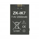 ZK-IK7 Battery For ZKTeco CM20 CM30 Series M880 Replacement 7.4V 2000mAh 14.8Wh