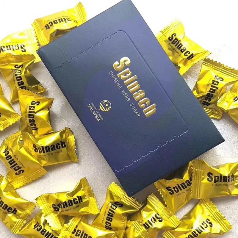 SPINACH GOLD Candy a Herbal Supplement Restoring Men Sexual Enhancement