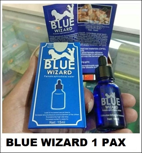 Original Blue Wizard Female Aphrodisiac Sex Liquid Drops For Women Enhancement 