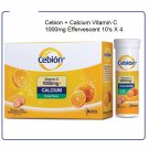 Cebion Vitamin C Orange Flavor 1000mg Effervescent Tablet 4 Tubes X 10's