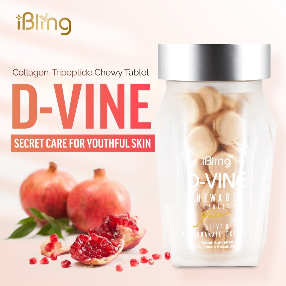 60's Ibling D-VINE Pomegranate Collagen Anti-Aging Wrinkles Prevent Dark Spot