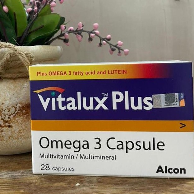 Vitalux Plus Omega-3 Capsule 28's Multivitamin Multimineral for Healthy Vision ORIGINAL