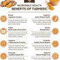 Turmeric Curcumin with Ginger and Bio pepper 2600mg Max Strength Capsules