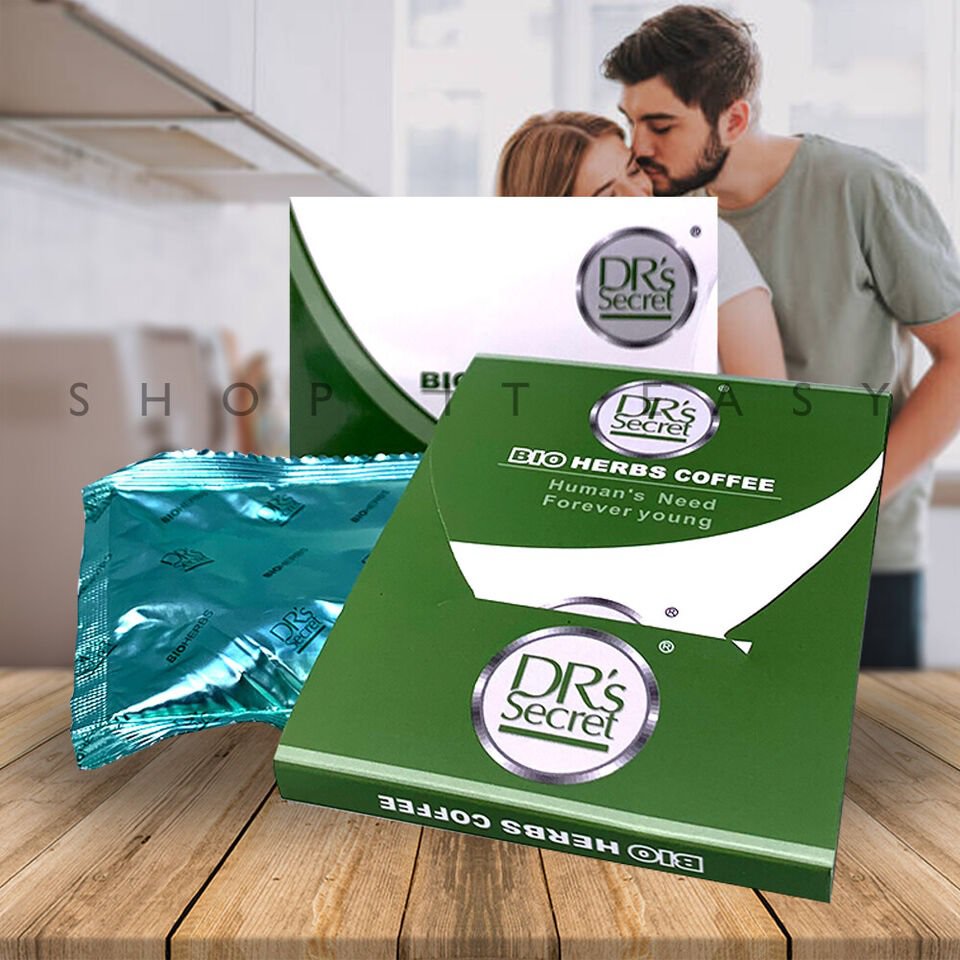 2 Box  Drs Secret Bio Herbs Coffee Restore Men Stamina Fitness Healthy Original