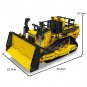 Mould King 15084 Bulldozer Engineering Truck Vehicle Building Block RC Toy Kids Gift