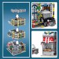 Police Station with Donut Shop Modular City Building Blocks Set Gift for Kids 3200PCS