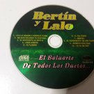 Bertin Y Lalo El Baluarte De Todos Los Duetos ... CD Compact Disc DISC ONLY