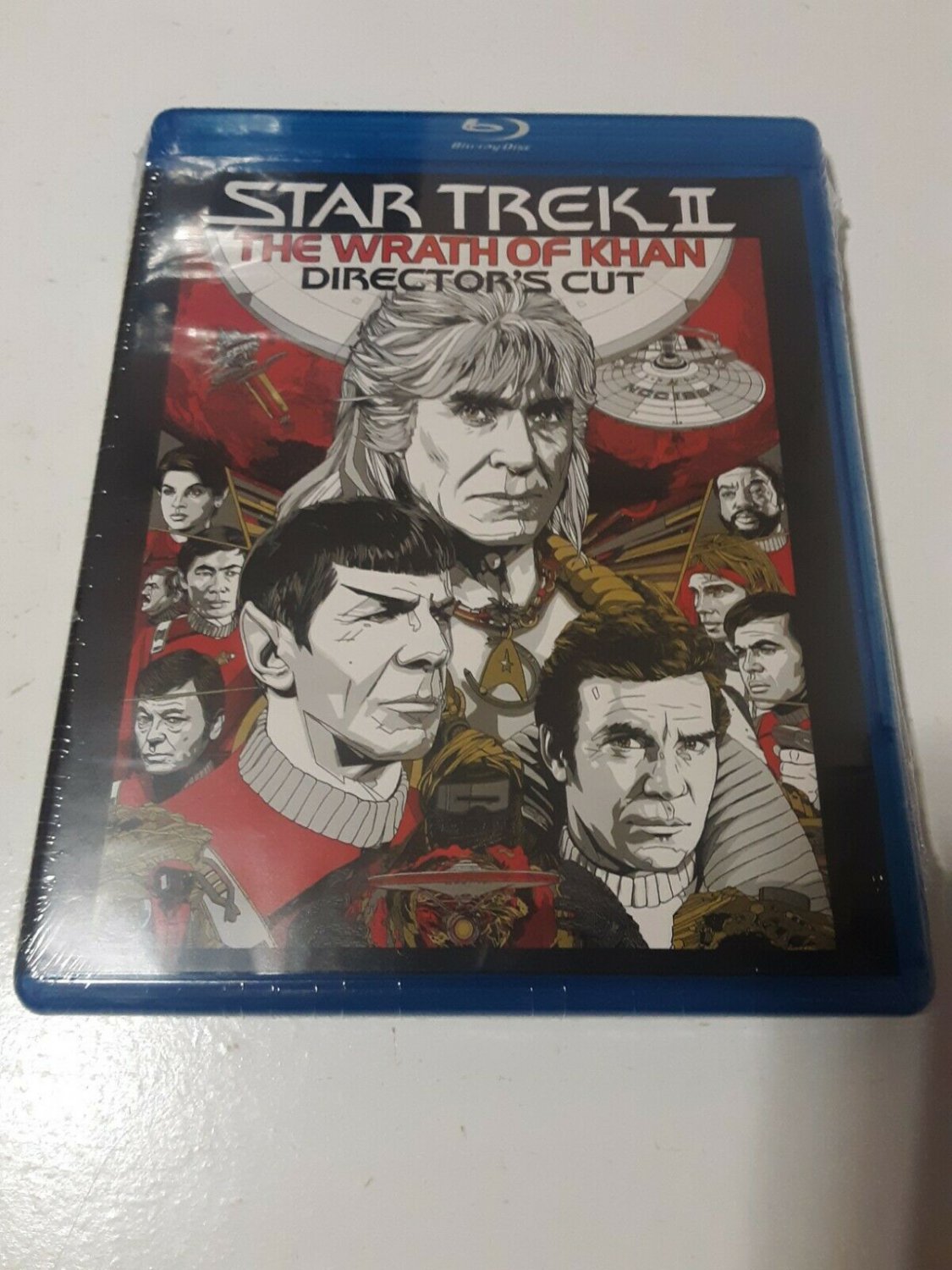 Star Trek II (2) The Wrath Of Khan Director's Cut Bluray DVD Brand New ...