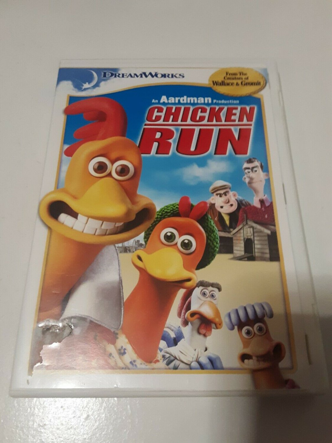 DreamWorks Chicken Run DVD