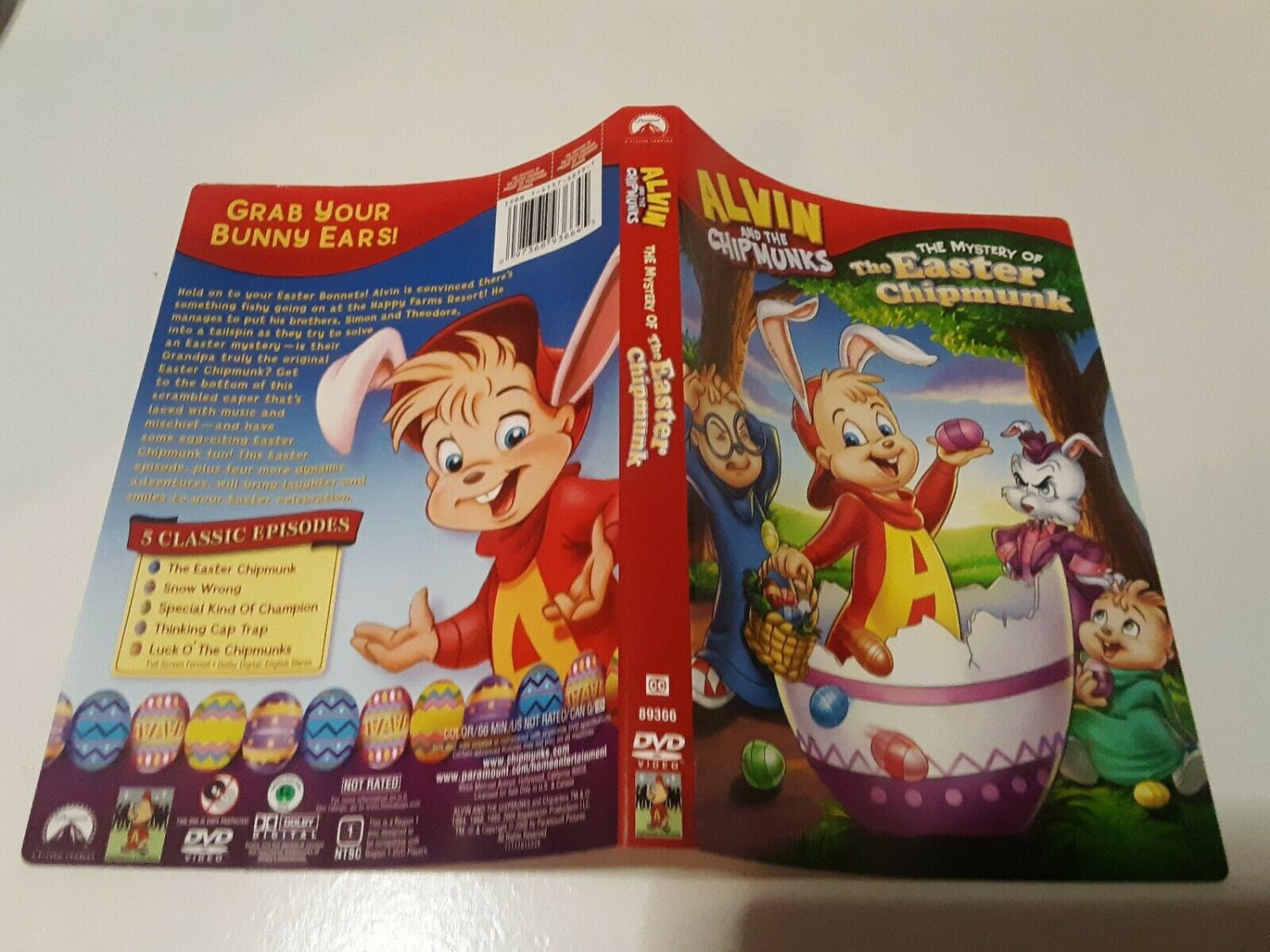 Alvin And The Chipmunks The Mystery Of The Easter Chipmunk ARTWORK ONLY