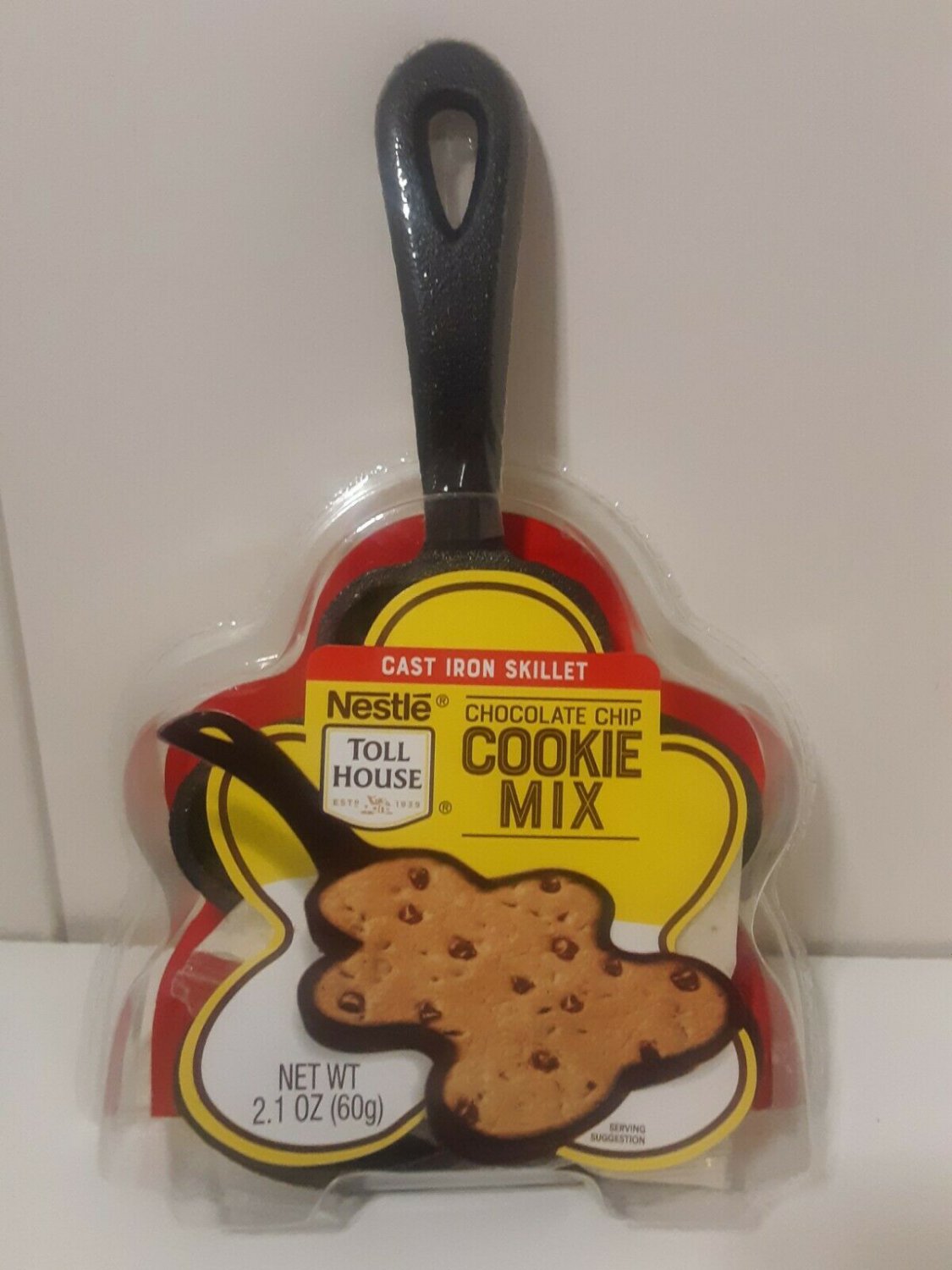 Nestle Toll House Chocolate Chip Cookie Mix With Cast Iron Skillet