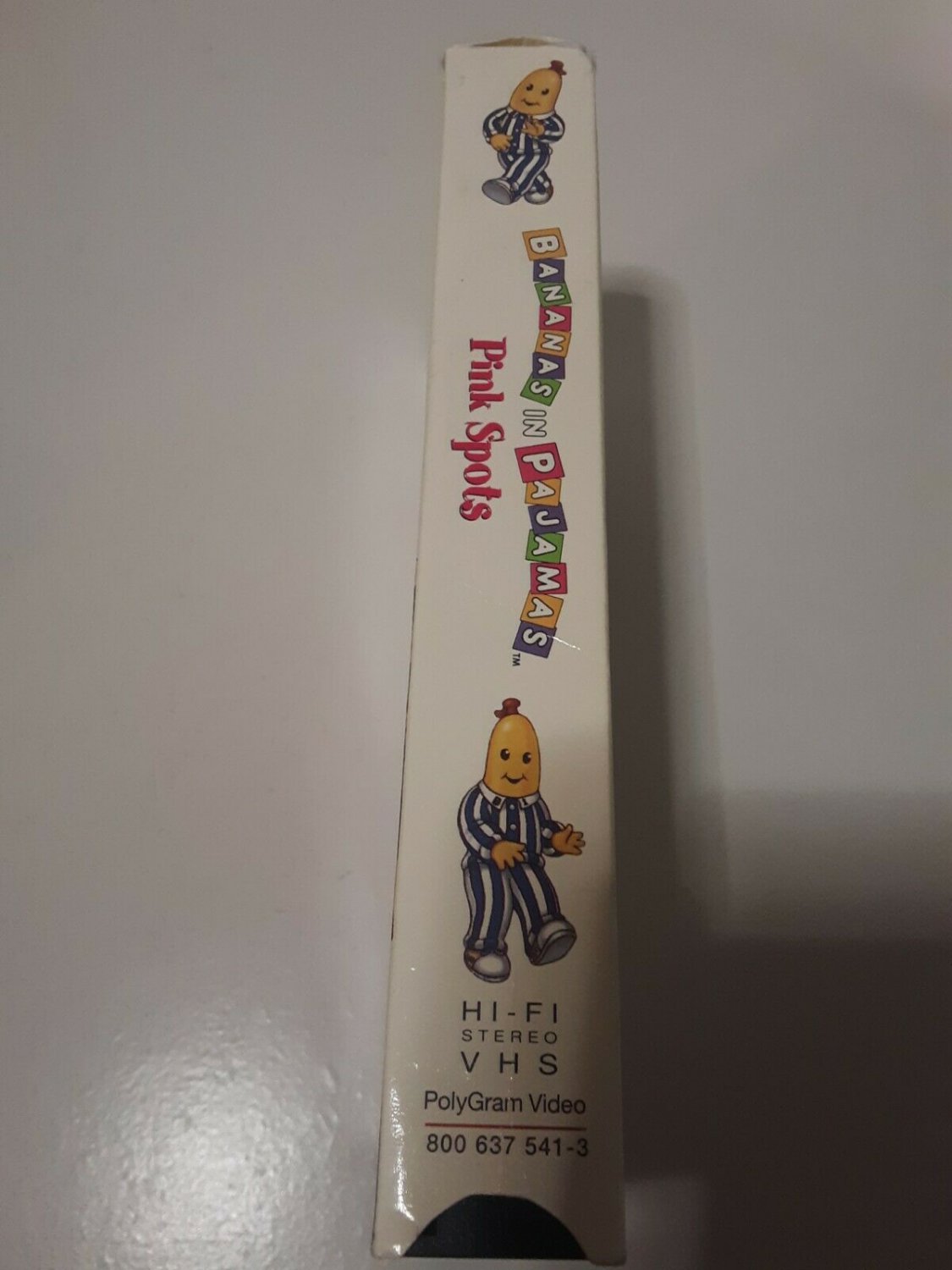 Bananas In Pajamas Pink Spots VHS Tape