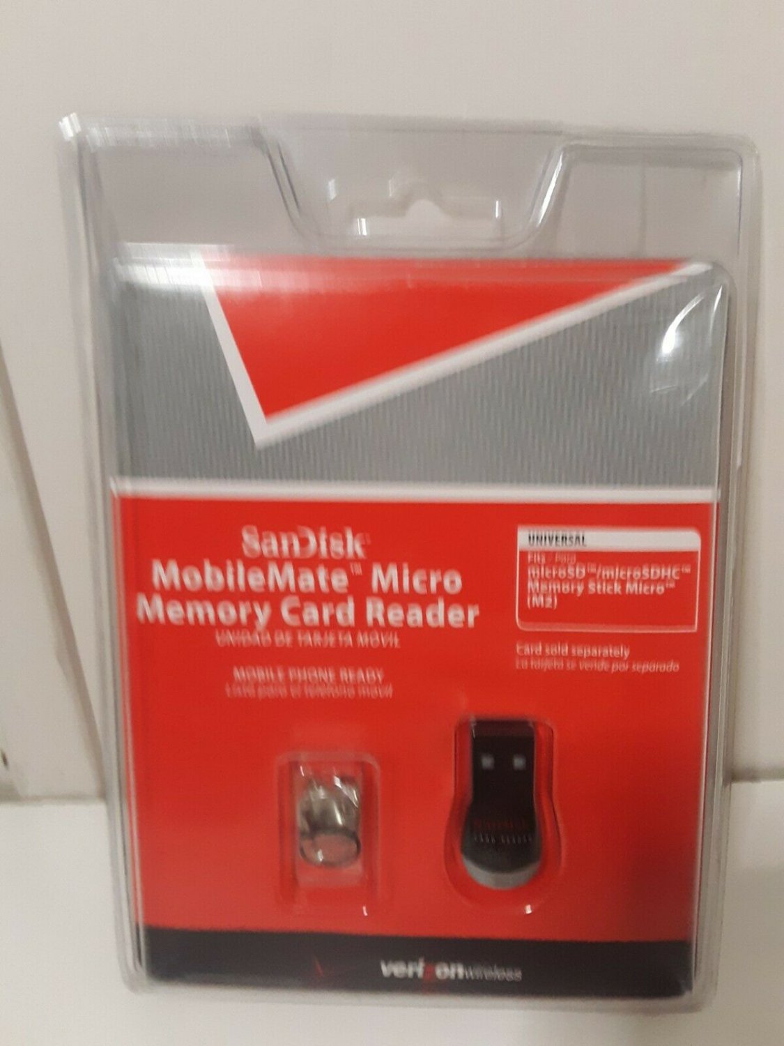 SanDisk MobileMate Micro Memory Card Reader SDDR-121S-V11M Universal Brand New