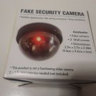 Dummy Camera Fake Security CCTV Dome Camera Flashing Red LED Light In & Outdoor