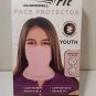 Copper Fit Guardwell Face Protector Mask Youth Pink Brand New Copper Infused