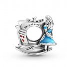 Pandora - Disney Alice in Wonderland & The Mad Hatter's Tea Party Charm Comes with Pandora Pouch