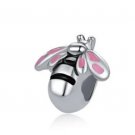 S925 Sterling Silver Bumble Bee Charm