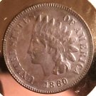 1860-P Indian Head Penny Pointed Bust restrike!