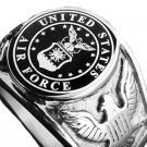 United States Air Force Men's Signet Ring Size 11