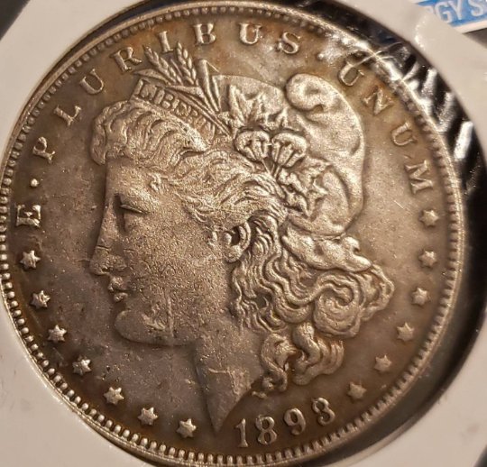 1893 Morgan Silver Dollar Coin Exact Replica