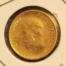 10 Roubles Russia Nicholas II Gold Plated Coin