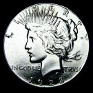 1928 Peace Silver Dollar Stunning BU