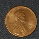 1990 Lincoln Cent Grease Strike Error. Missing "L" & Date